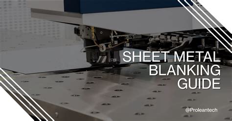 dinking process in sheet metal|sheet metal blanking process.